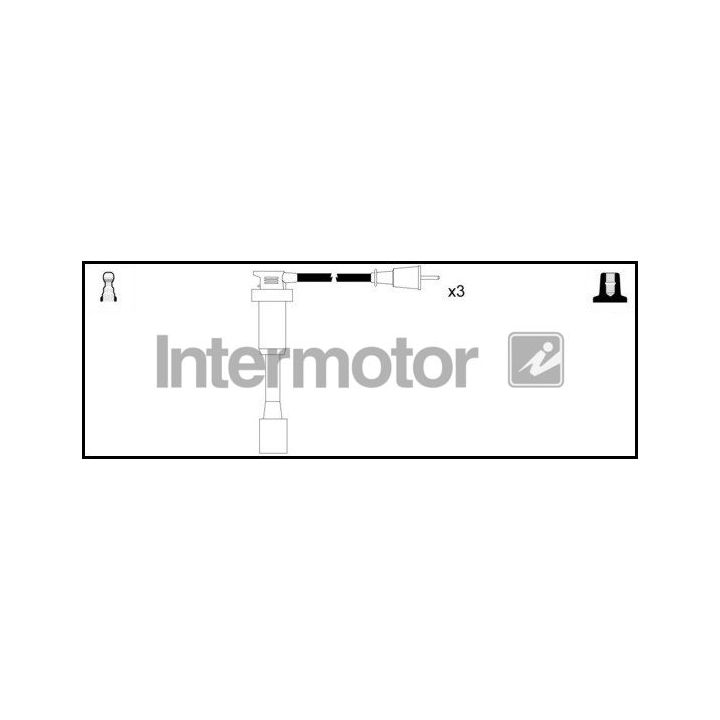 Uždegimo laido komplektas INTERMOTOR 76108