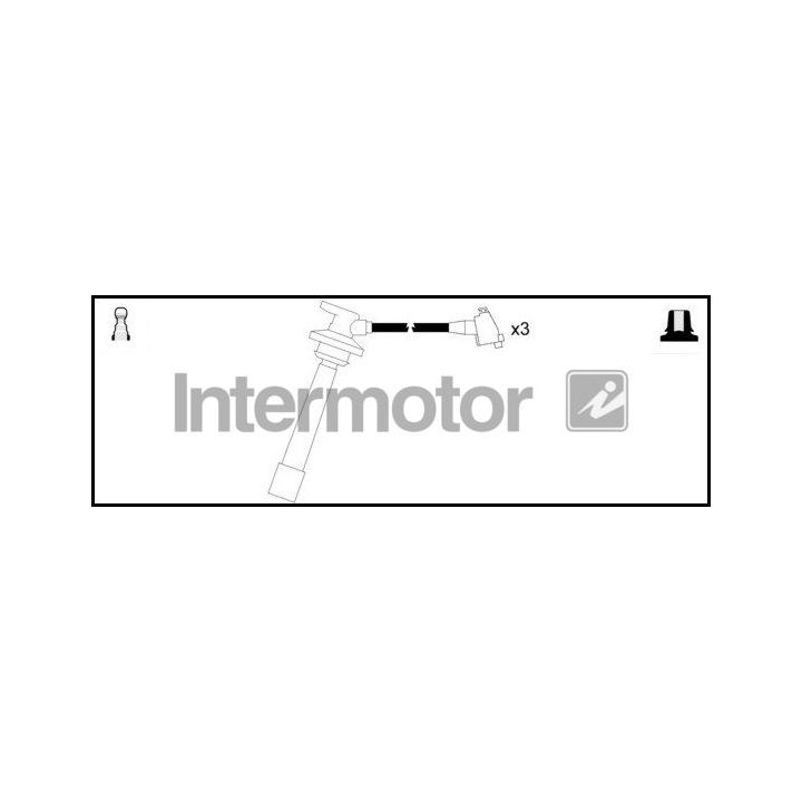 Uždegimo laido komplektas INTERMOTOR 76111