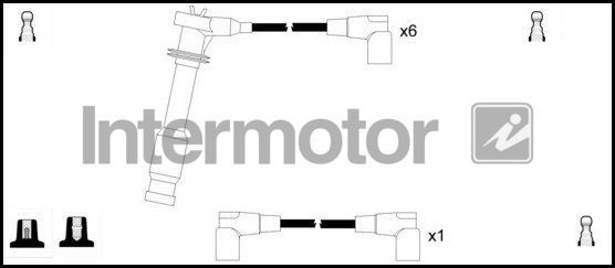 Uždegimo laido komplektas INTERMOTOR 76158