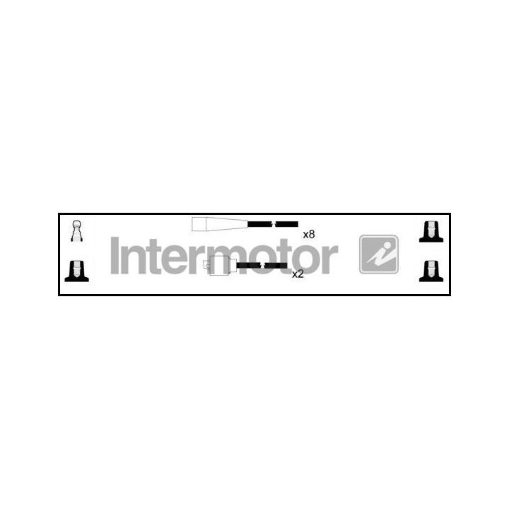 Uždegimo laido komplektas INTERMOTOR 76179