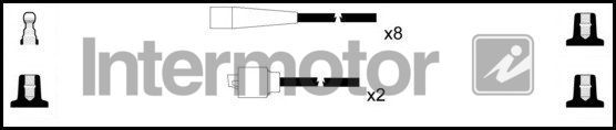 Uždegimo laido komplektas INTERMOTOR 76179