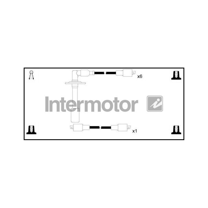 Uždegimo laido komplektas INTERMOTOR 76213