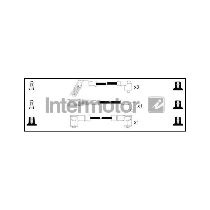 Uždegimo laido komplektas INTERMOTOR 76255