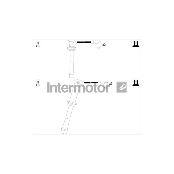 Uždegimo laido komplektas INTERMOTOR 76302