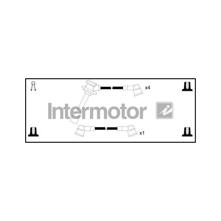 Uždegimo laido komplektas INTERMOTOR 76306