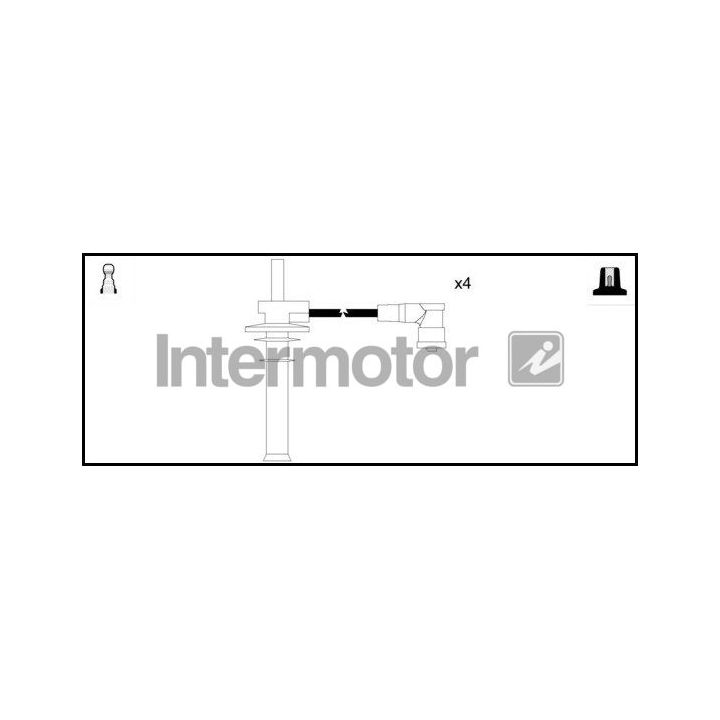 Uždegimo laido komplektas INTERMOTOR 76365