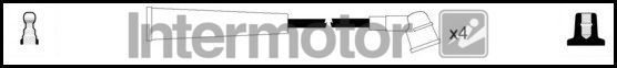 Uždegimo laido komplektas INTERMOTOR 83090