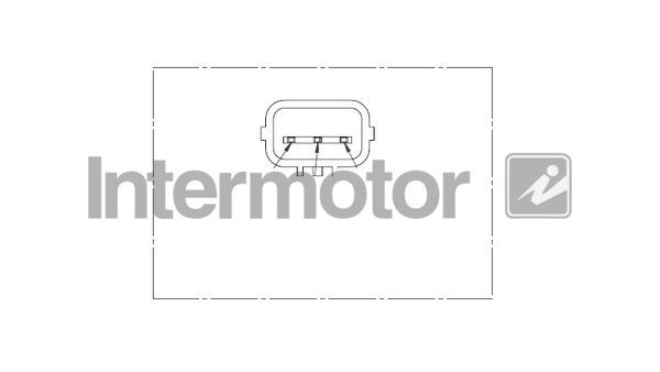 Jutiklis, alkūninio veleno impulsas INTERMOTOR 17164