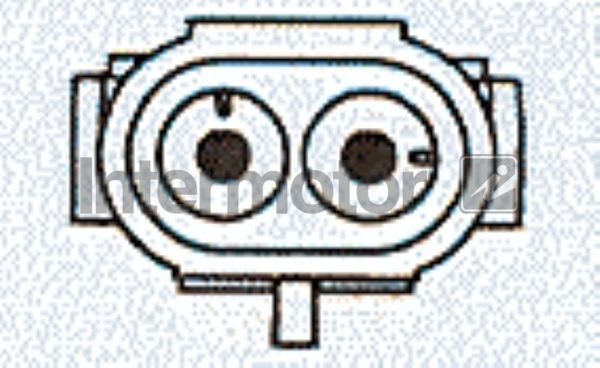 Jutiklis, alkūninio veleno impulsas INTERMOTOR 19037