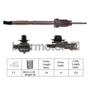 Jutiklis, išmetamųjų dujų temperatūra INTERMOTOR 27050