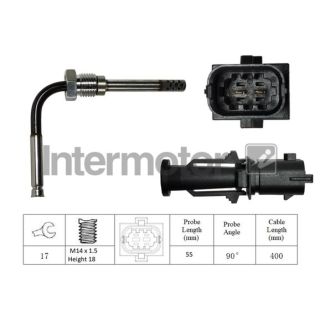 Jutiklis, išmetamųjų dujų temperatūra INTERMOTOR 27098