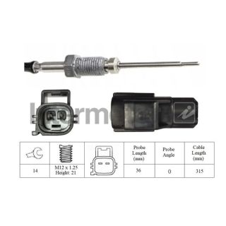 Jutiklis, išmetamųjų dujų temperatūra INTERMOTOR 27159