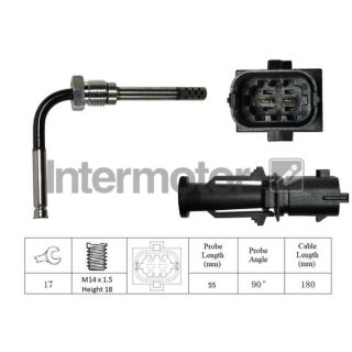 Jutiklis, išmetamųjų dujų temperatūra INTERMOTOR 27215