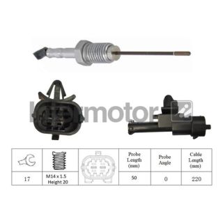 Jutiklis, išmetamųjų dujų temperatūra INTERMOTOR 27220