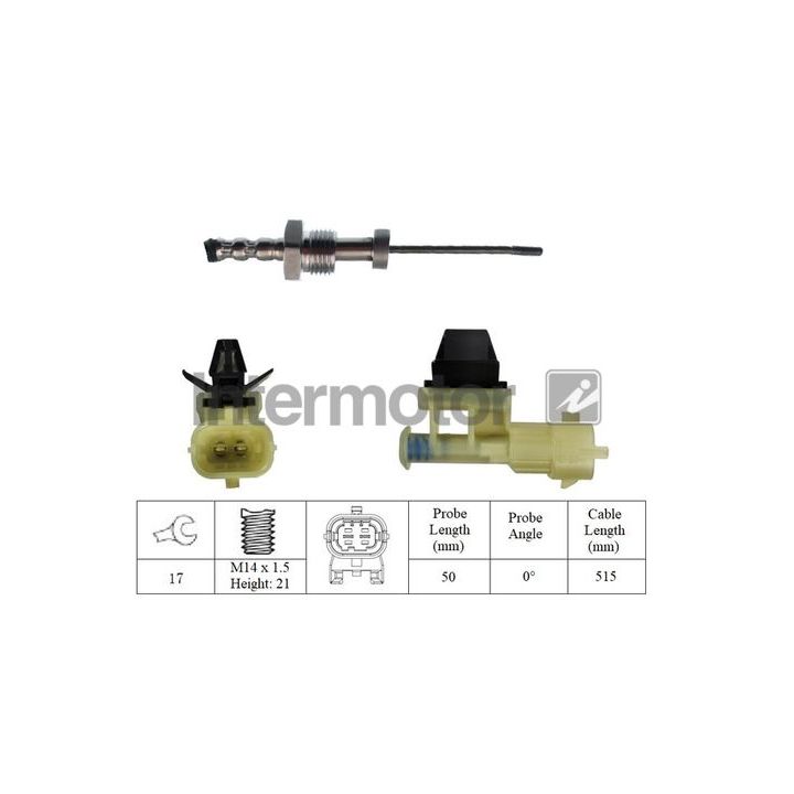 Jutiklis, išmetamųjų dujų temperatūra INTERMOTOR 27221
