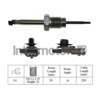 Jutiklis, išmetamųjų dujų temperatūra INTERMOTOR 27298