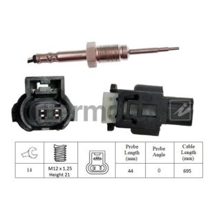 Jutiklis, išmetamųjų dujų temperatūra INTERMOTOR 27385