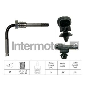 Jutiklis, išmetamųjų dujų temperatūra INTERMOTOR 27406