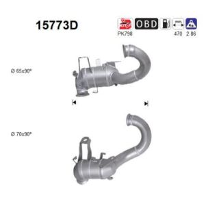 Katalizatoriaus keitiklis AS 15773D