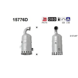 Katalizatoriaus keitiklis AS 15776D