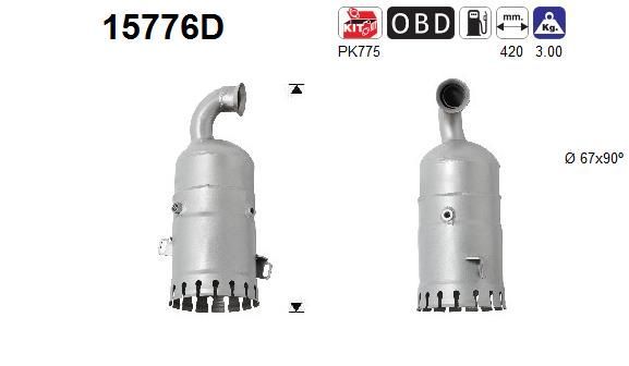 Katalizatoriaus keitiklis AS 15776D