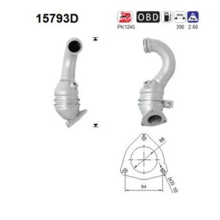Katalizatoriaus keitiklis AS 15793D