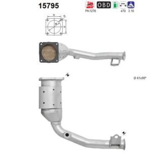 Katalizatoriaus keitiklis AS 15795