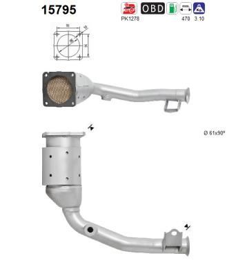 Katalizatoriaus keitiklis AS 15795