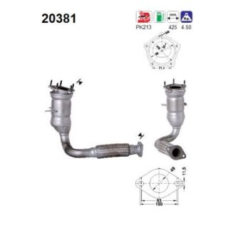 Katalizatoriaus keitiklis AS 20381