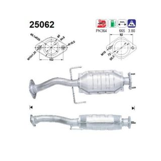 Katalizatoriaus keitiklis AS 25062