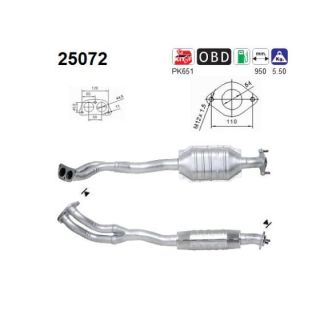 Katalizatoriaus keitiklis AS 25072