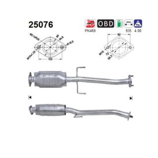 Katalizatoriaus keitiklis AS 25076