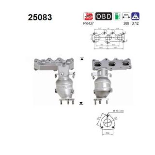 Katalizatoriaus keitiklis AS 25083