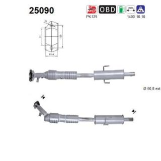 Katalizatoriaus keitiklis AS 25090