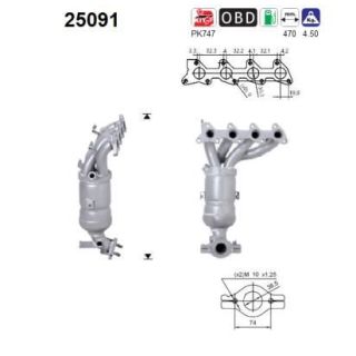 Katalizatoriaus keitiklis AS 25091