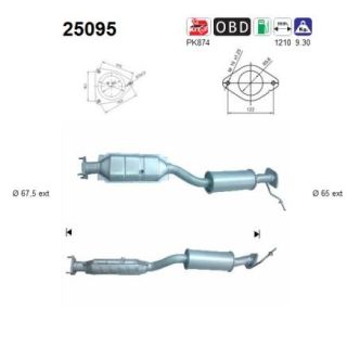 Katalizatoriaus keitiklis AS 25095