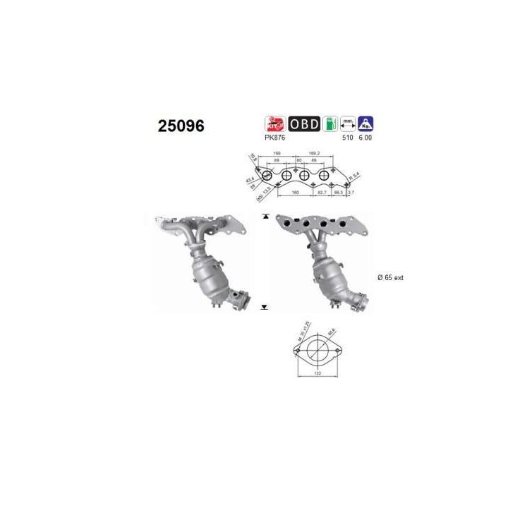 Katalizatoriaus keitiklis AS 25096