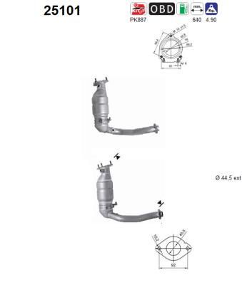 Katalizatoriaus keitiklis AS 25101