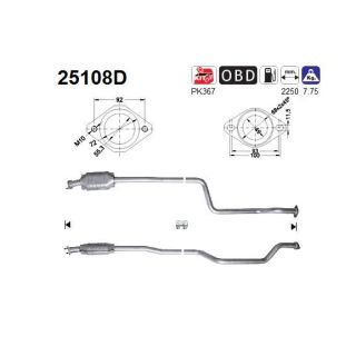 Katalizatoriaus keitiklis AS 25108D