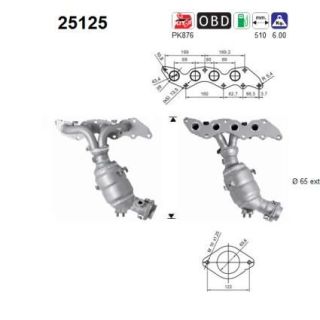 Katalizatoriaus keitiklis AS 25125