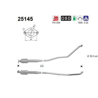 Katalizatoriaus keitiklis AS 25145