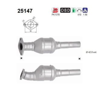 Katalizatoriaus keitiklis AS 25147
