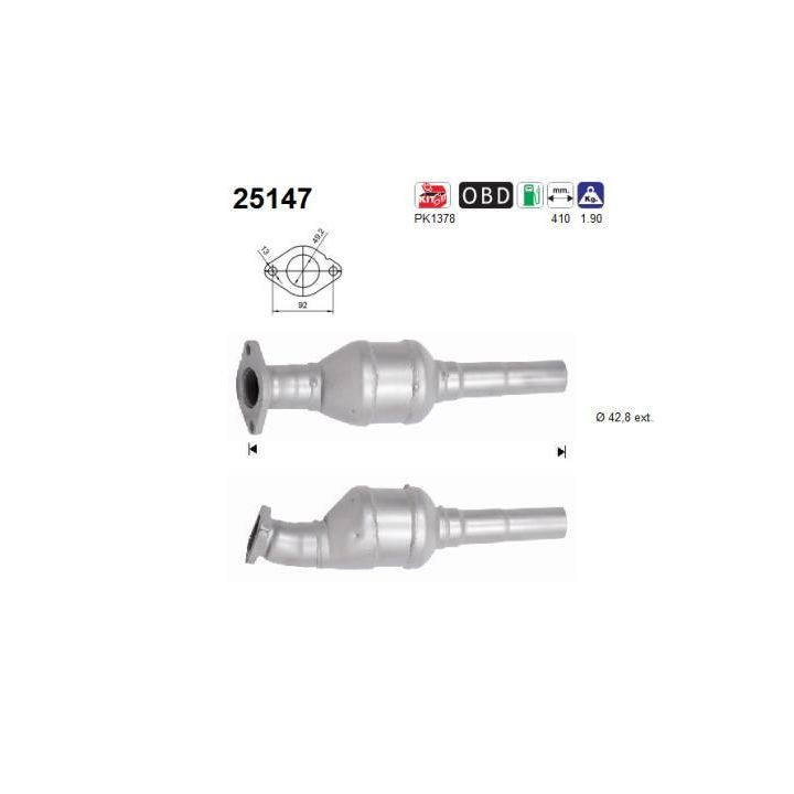 Katalizatoriaus keitiklis AS 25147