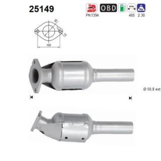 Katalizatoriaus keitiklis AS 25149