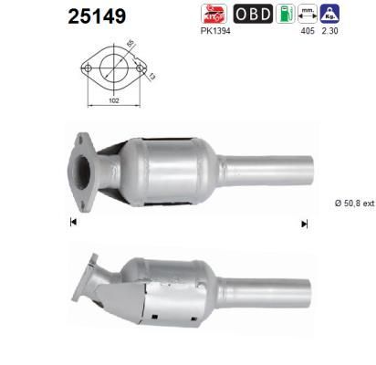 Katalizatoriaus keitiklis AS 25149