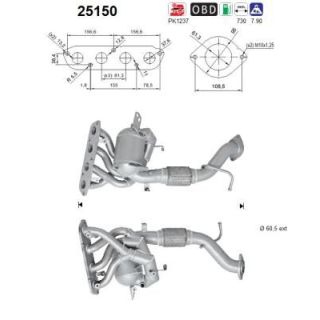 Katalizatoriaus keitiklis AS 25150
