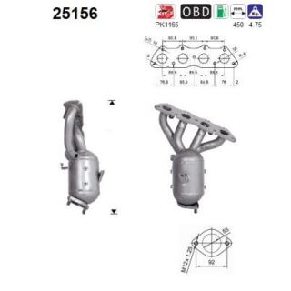 Katalizatoriaus keitiklis AS 25156