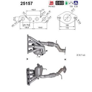 Katalizatoriaus keitiklis AS 25157
