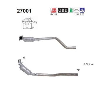 Katalizatoriaus keitiklis AS 27001