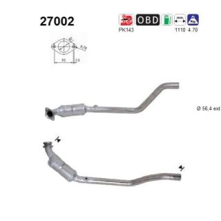 Katalizatoriaus keitiklis AS 27002